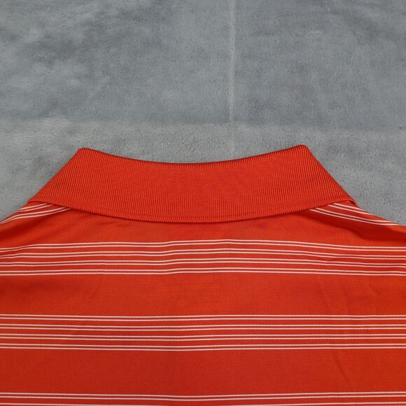 Nike Golf Shirt Mens Medium Red Polo Stretch Lightweght Hike Tour Performance B1 - Picture 12 of 15